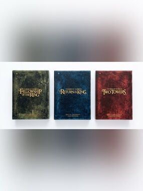 Lord of the Rings Extended DVD Trilogy Set Platinum Series 12 Disc LOTR